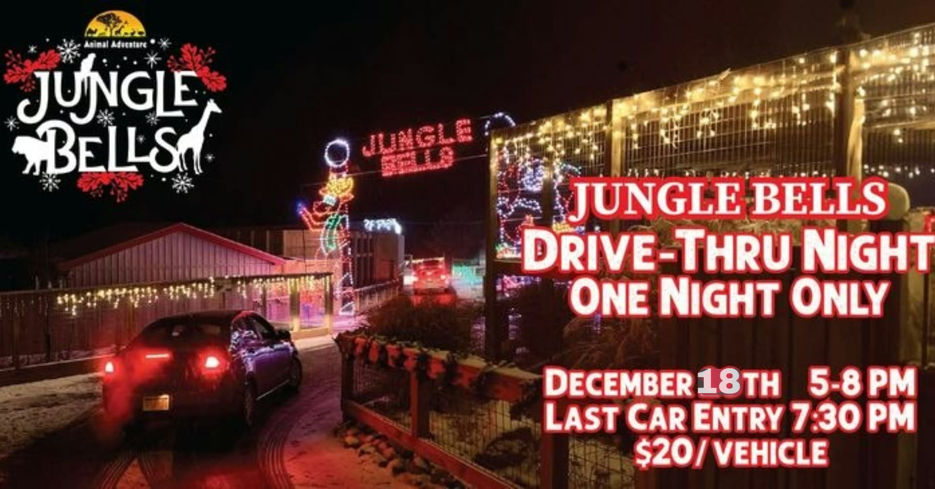 Jungle Bells: Drive-Thru Experience