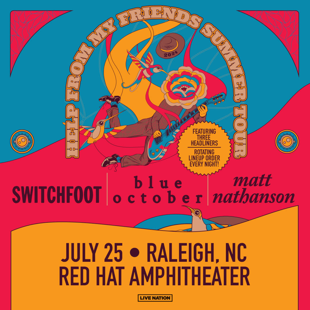 Switchfoot / Blue October / Matt Nathanson | Raleigh, NC 27601