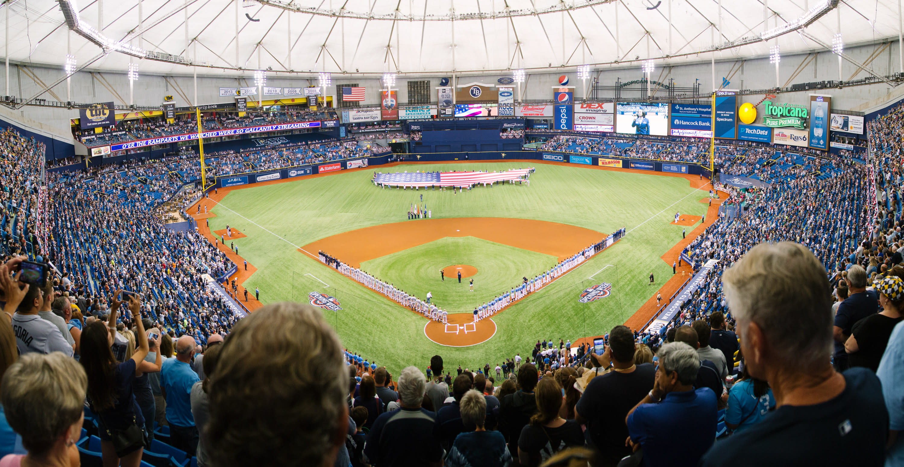 A Day at the Tampa Bay Rays  Visit St Petersburg Clearwater Florida