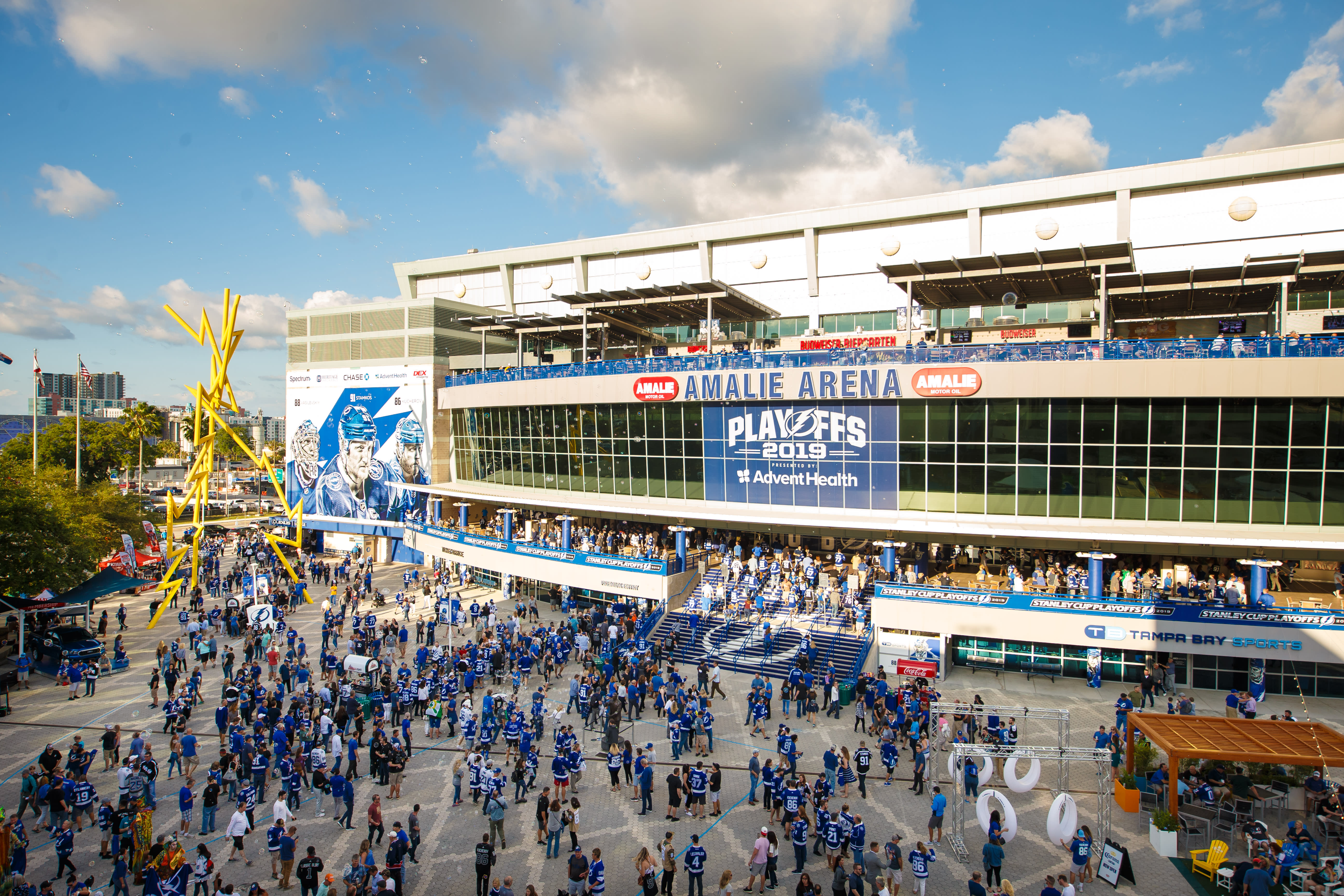 2023 Tampa Bay Lightning Ice Hockey Game Ticket at Amalie Arena