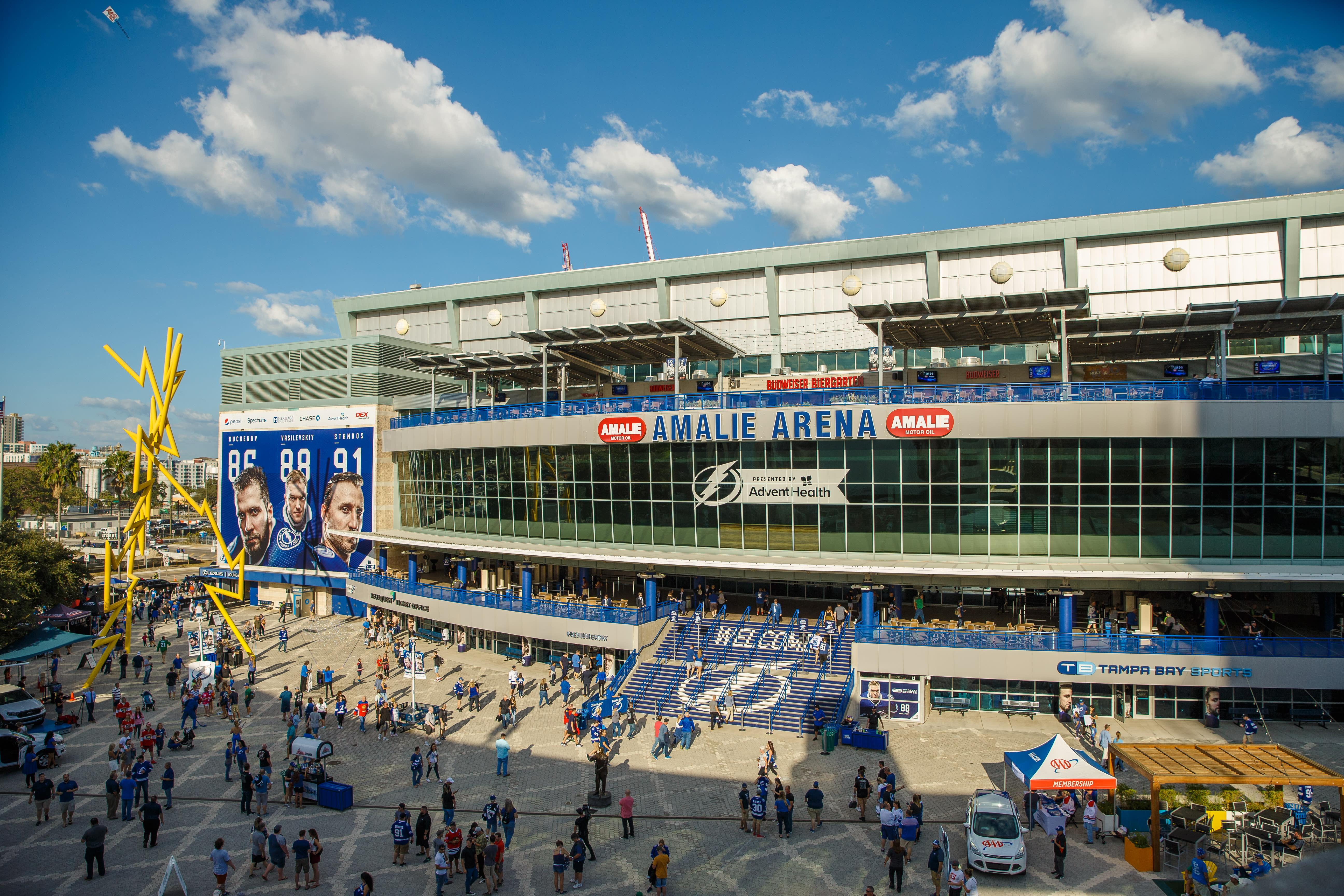 Tampa Bay Lightning - Tampa Bay Lightning in-arena host and