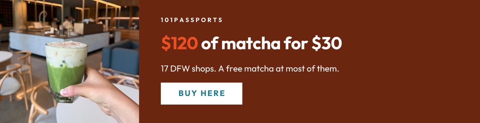 DFW Matcha Passport: $120 of matcha for $30 at 17 DFW shops