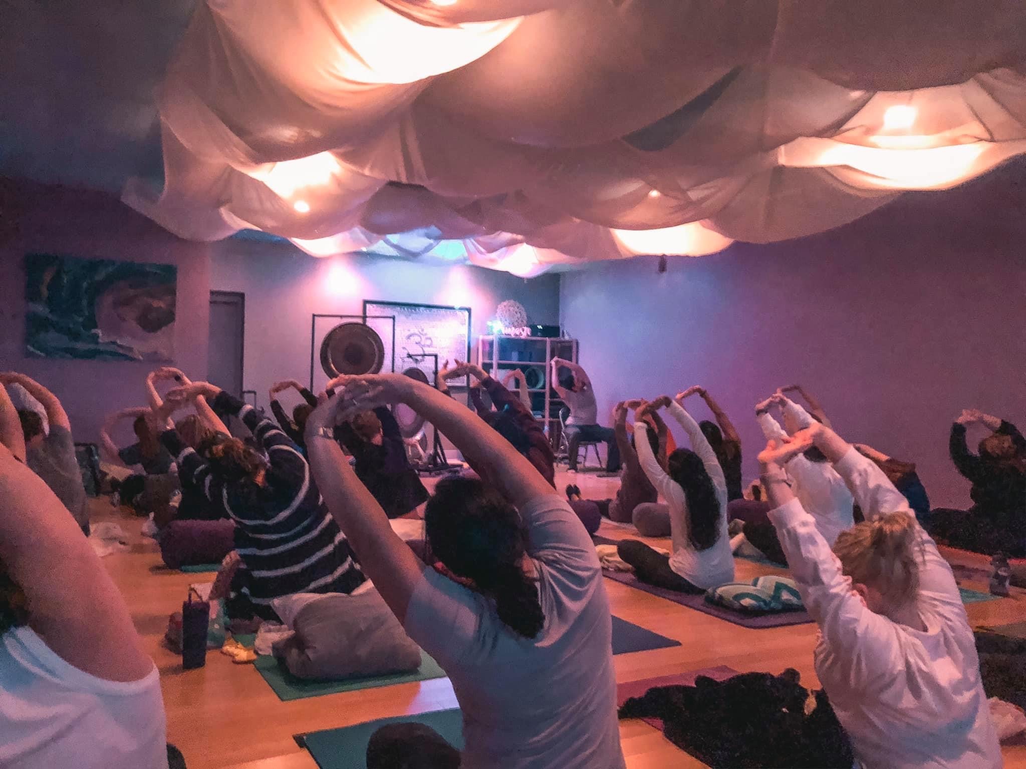 Arlington Yoga Center stretches