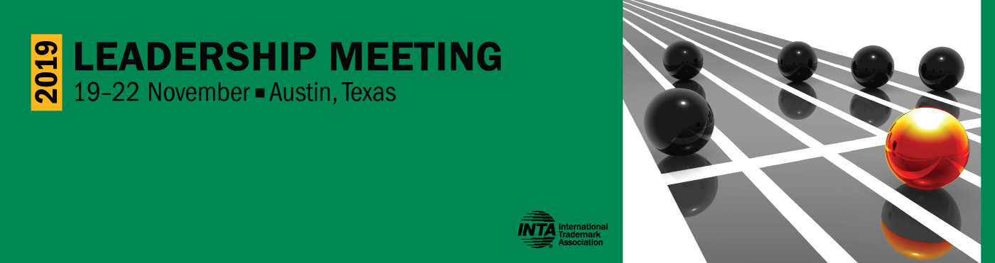 logo for INTA 2019 Leadership Meeting in austin texas