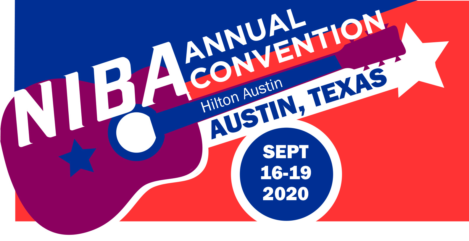 Logo for NIBA Annual Convention 2020 in Austin Texas