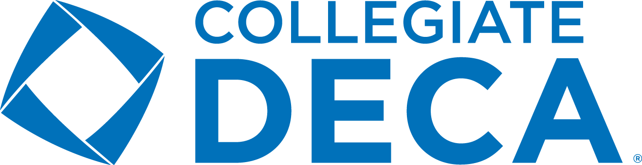 Collegiate DECA Blue Logo