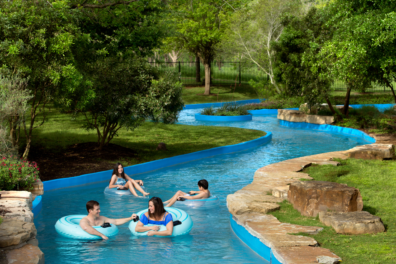 Lazy River at Hyatt Regency Lost Pines Resort and Spa near Austin Texas