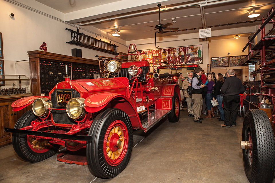 Fire Museum Meeting Old Time Firetruck