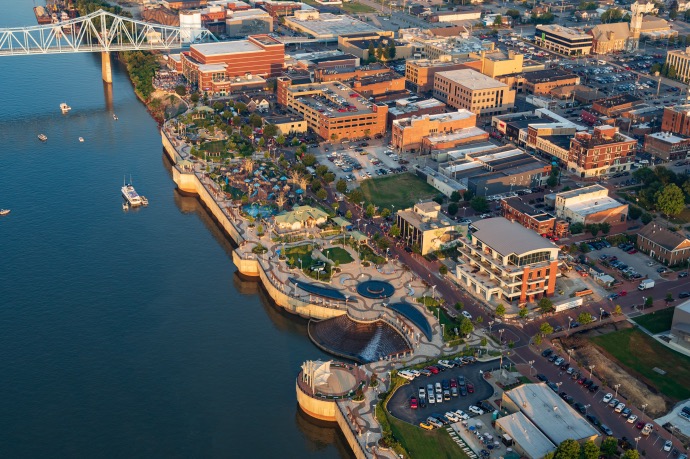 Downtown Owensboro, Ky. Riverfront