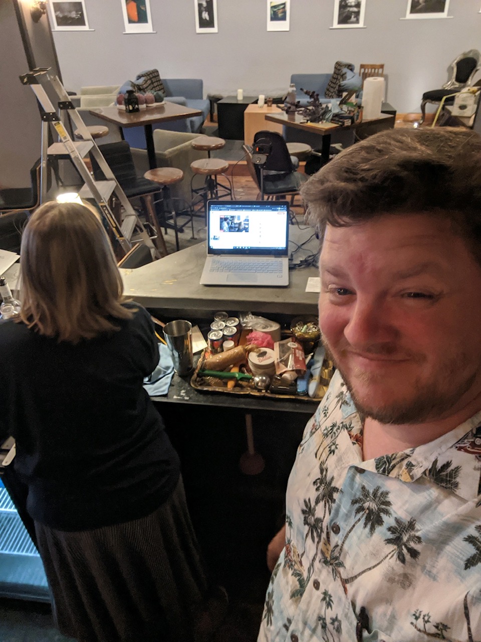 Lana and Eryk Take to Facebook for a Virtual 'Yonder' Happy Hour