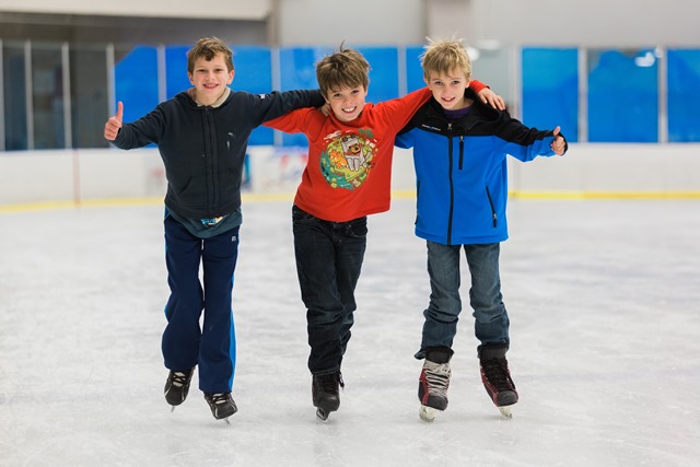 boys on ice at OC Sportsplex