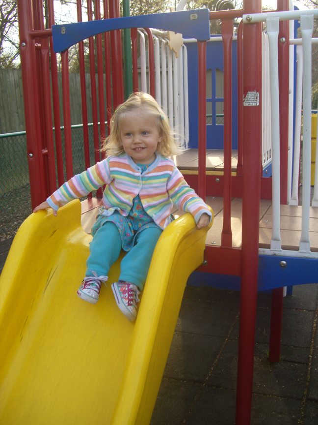 Jess at the playground