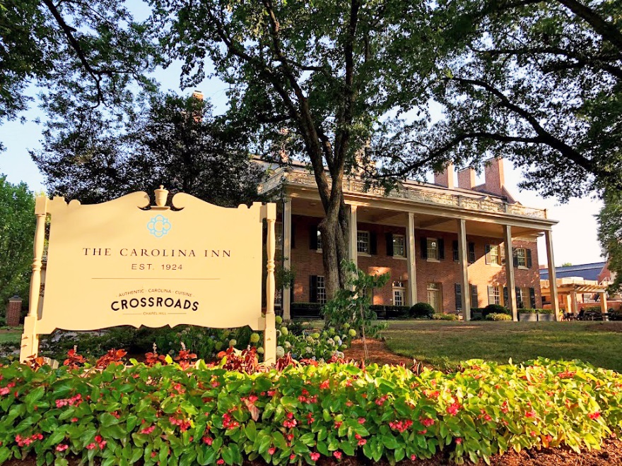 View of Carolina Inn in Summer