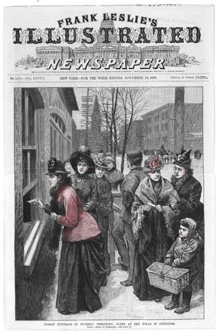 Leslie's Suffragette Newspaper