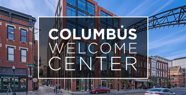 Rendering of Columbus Welcome Center