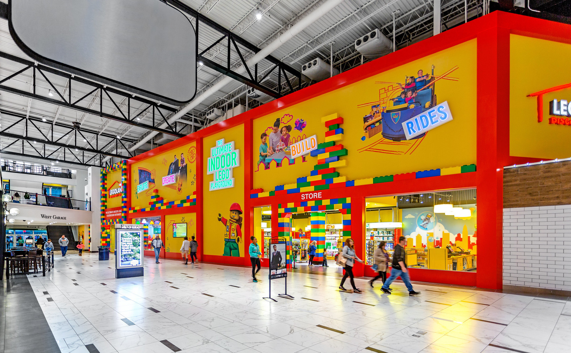 Exterior of LEGOLAND Discovery Center at Easton Town Center