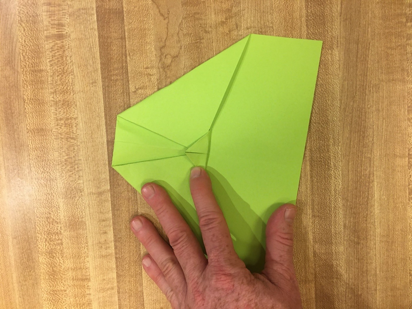 Paper Airplane Step 6
