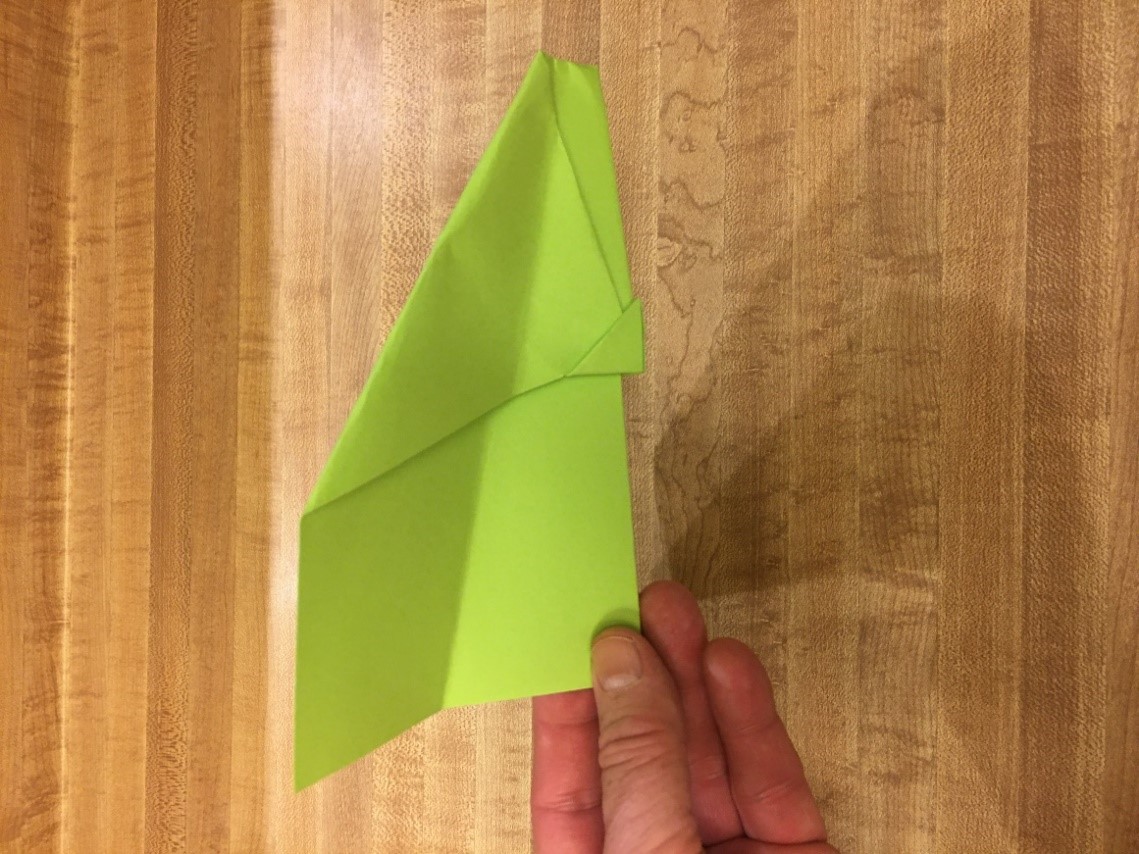 Paper Airplane Step 8a