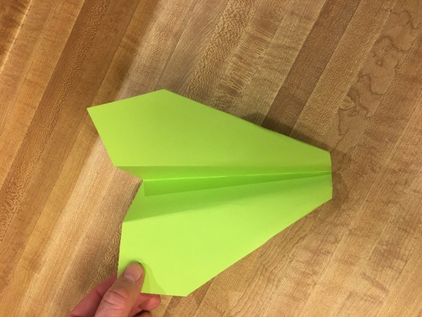 Paper Airplane Step 8b