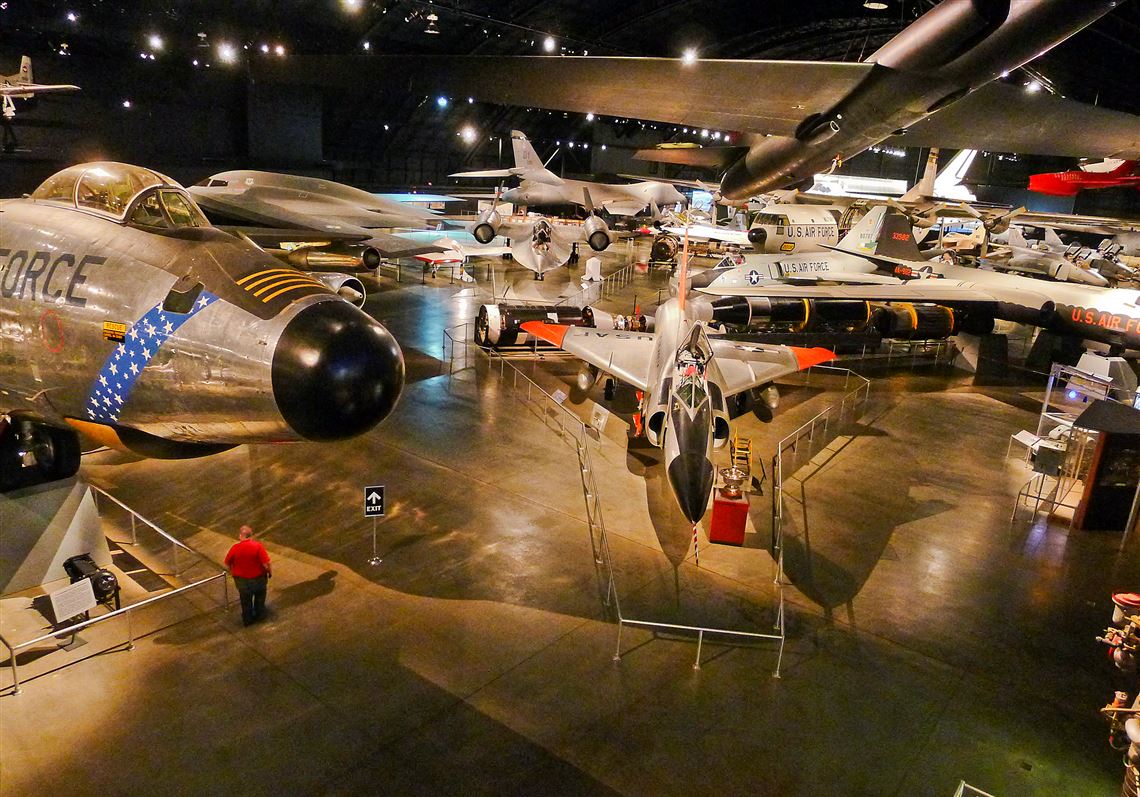 Planes In The Hangar Of The National Museum of the United States Airforce