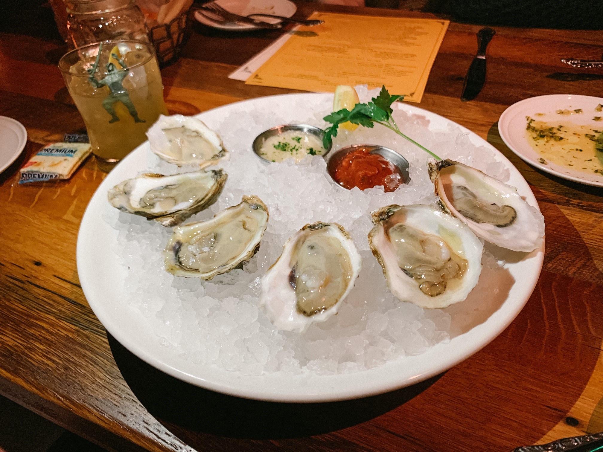 Oysters from The Pearl