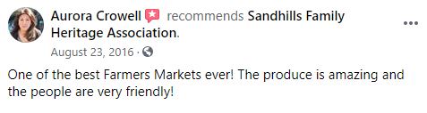 Sandhills Farmers and Heritage Market