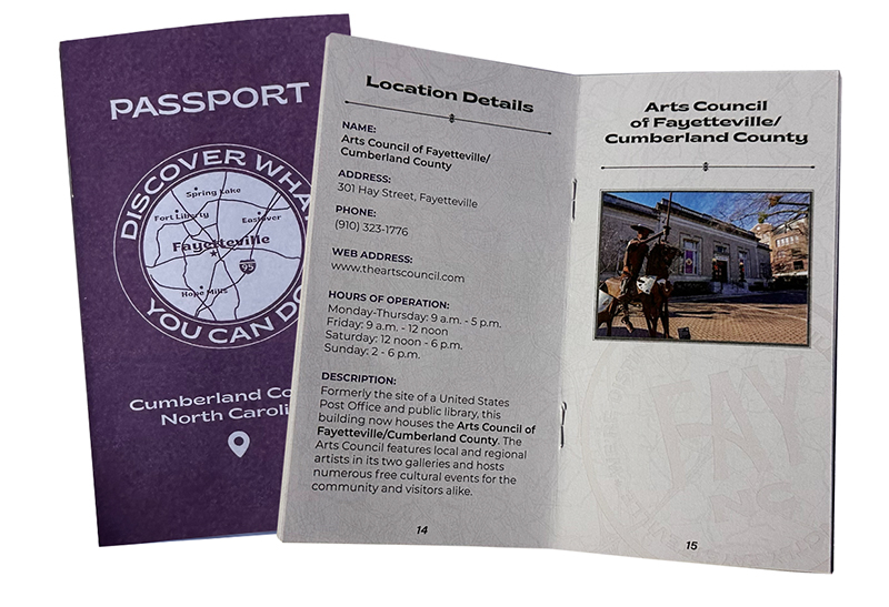 Destination Passport booklets