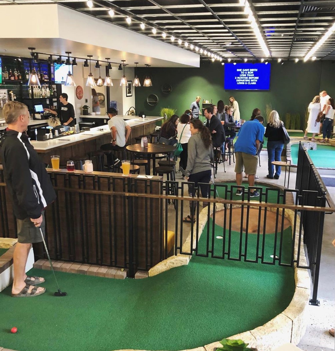 Old Town Putt Bar Area