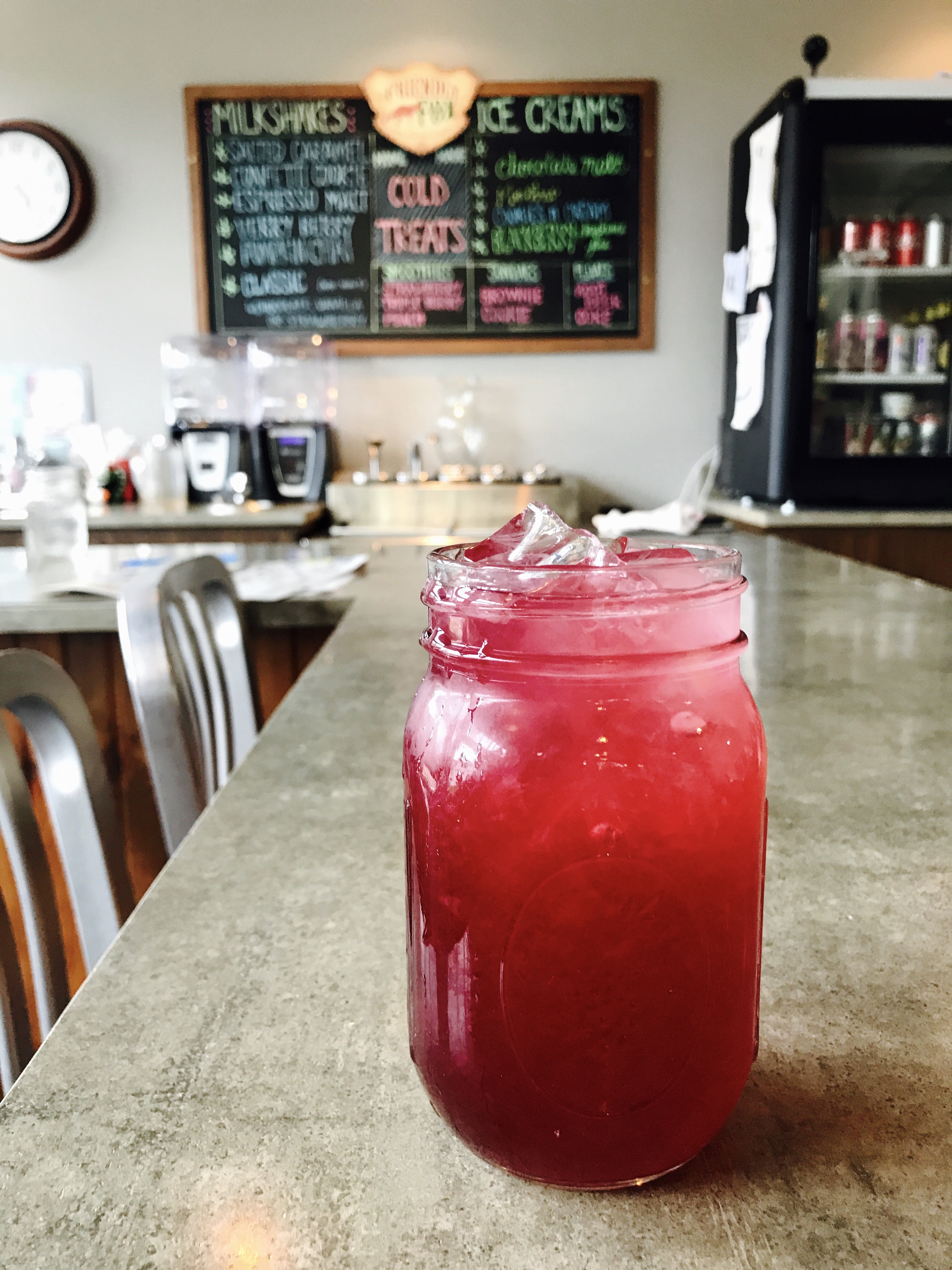 Blueberry Lavender Lemonade from The Friendly Fox