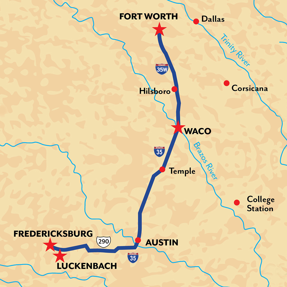 Waco Fredricksburg