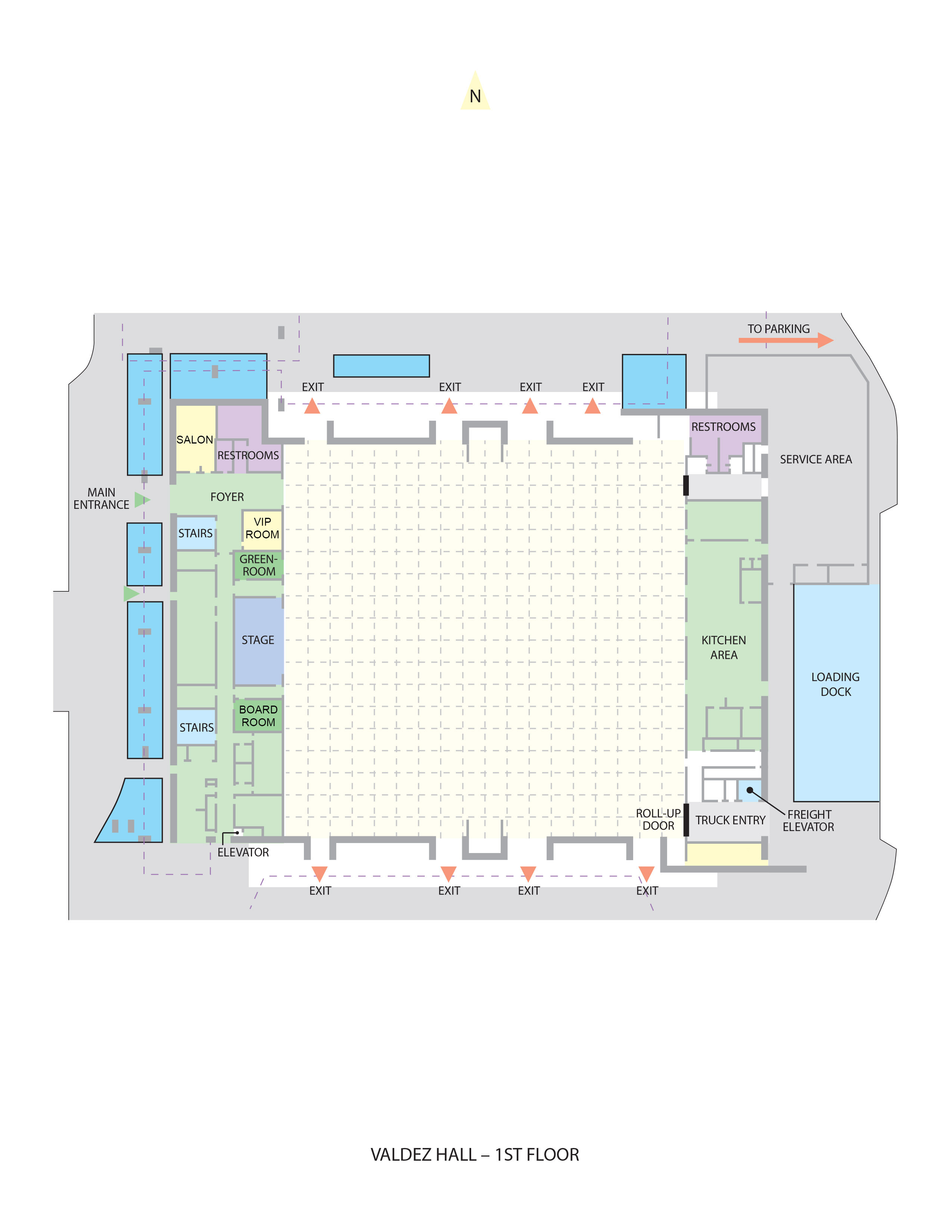 Valdez Hall Fresno Convention Center