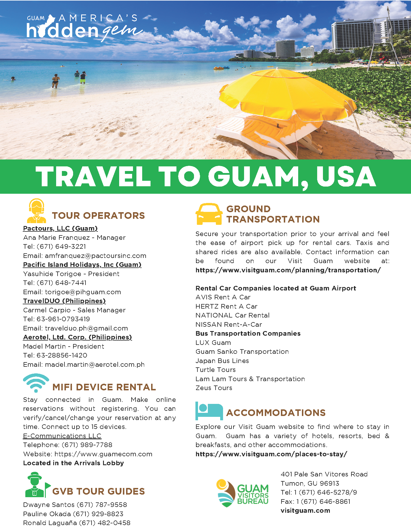 Philippine Travelers to Guam