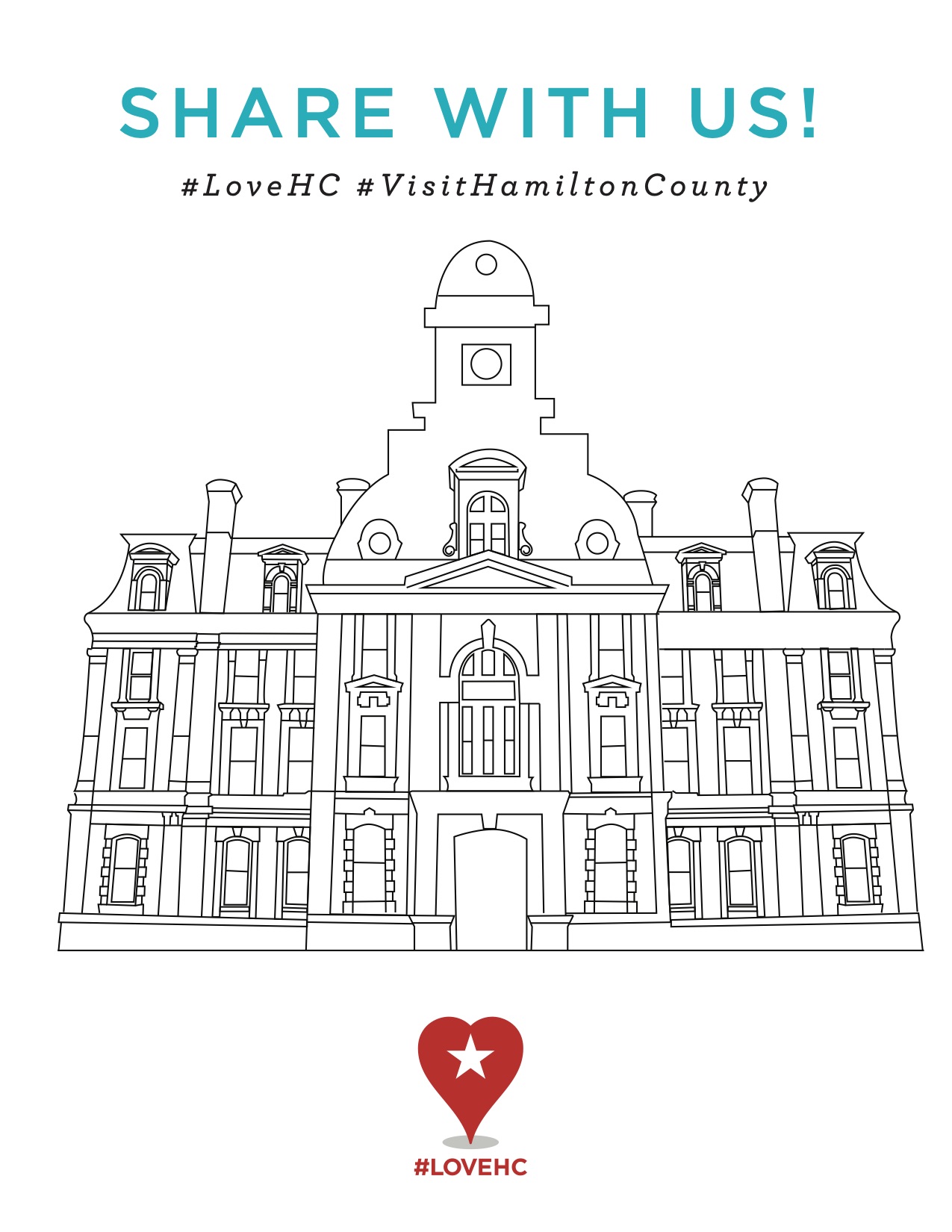 Coloring Sheet - Courthouse