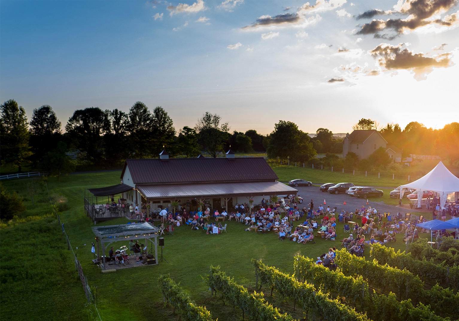 Live Music at wineries