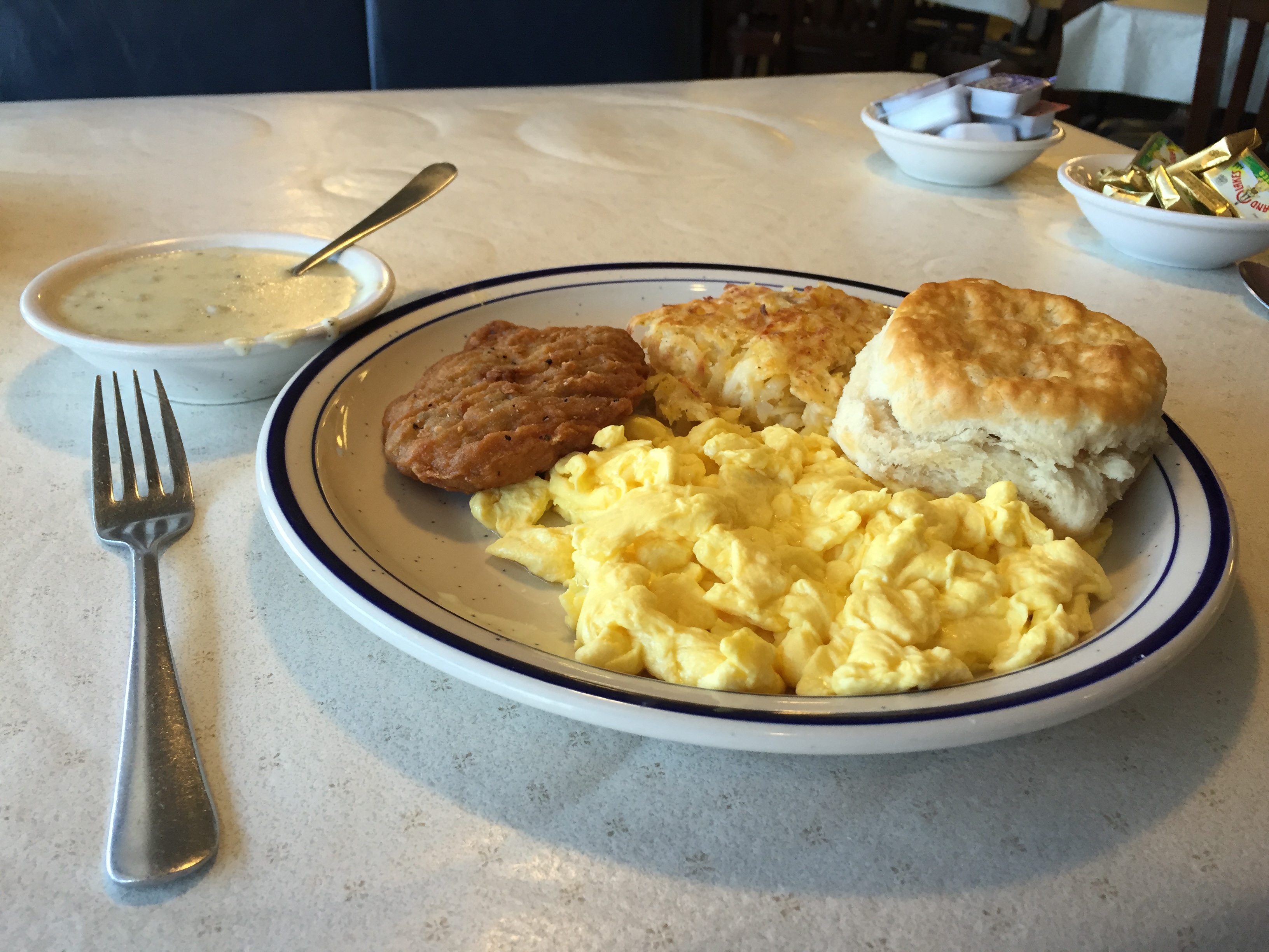 Blue Plate breakfast - Southern Cooking