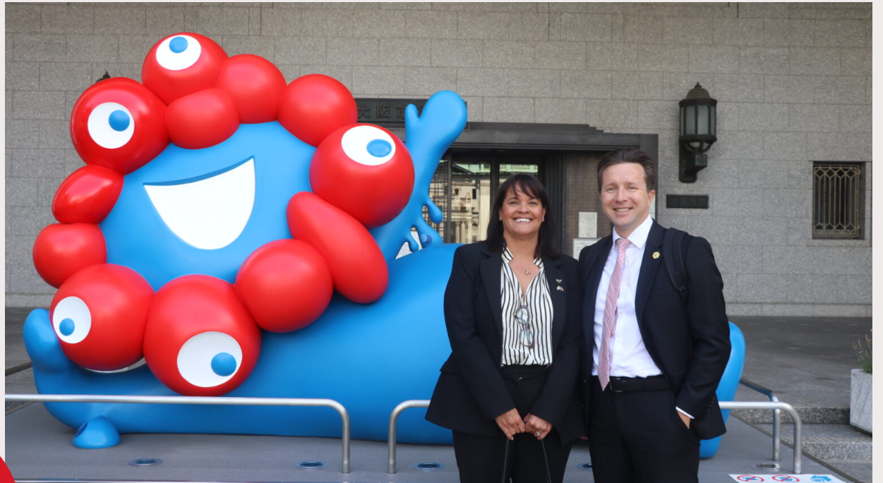 Joe Manning and Victoria