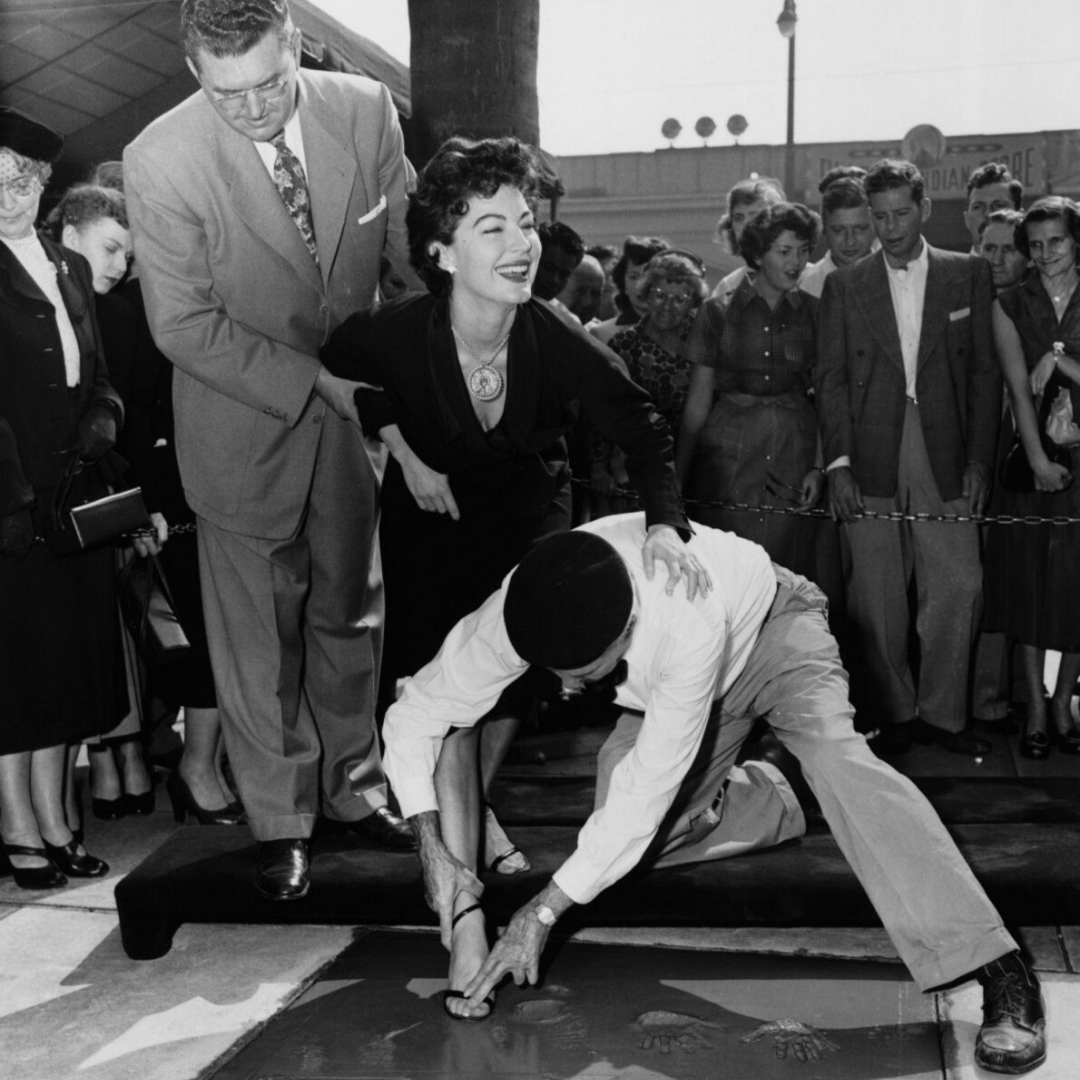 Ava Gardner gets star on the Hollywood Walk of Fame.