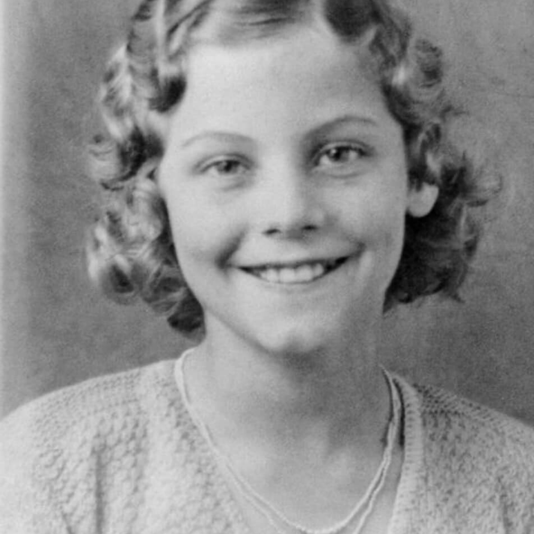 Young Ava Gardner around age ten years old.