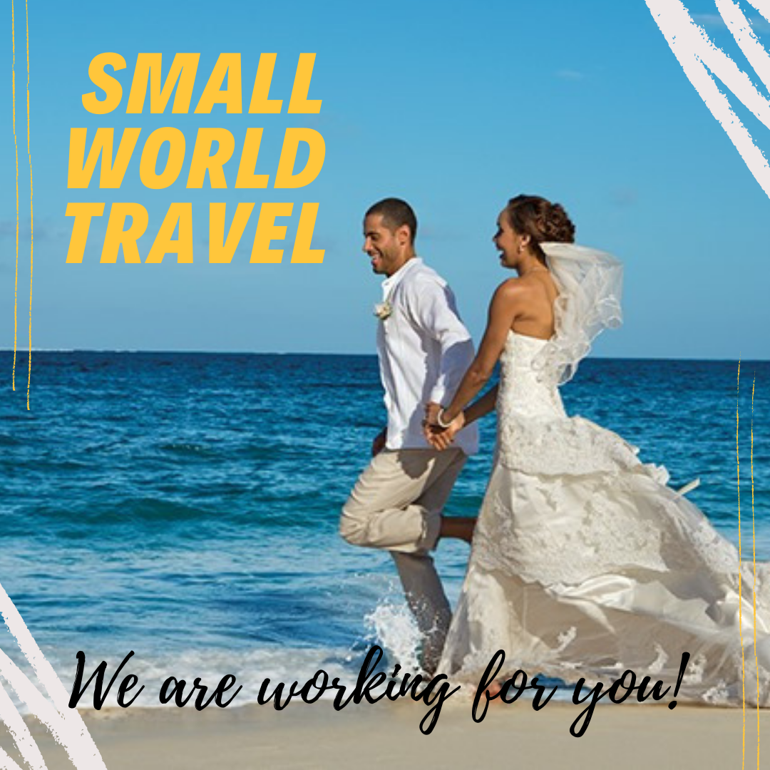 Small World Travel offers vacation travel and honeymoon travel planning, they work for you!
