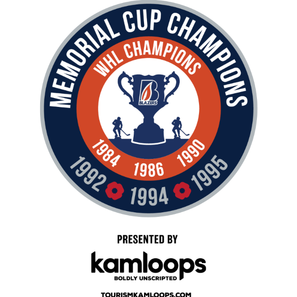 Memorial Cup Blazers Anniversary Logo