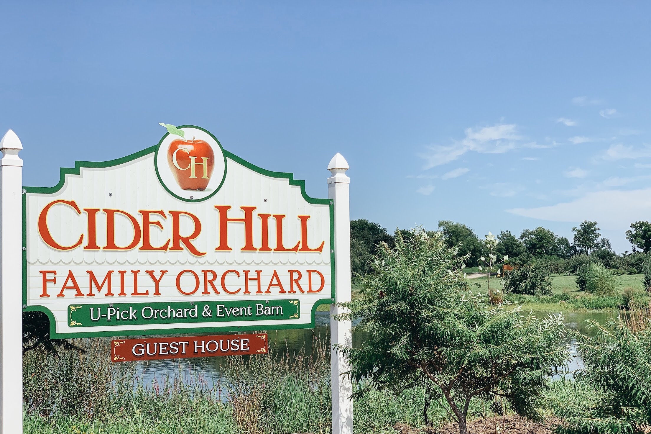 Cider Hill sign