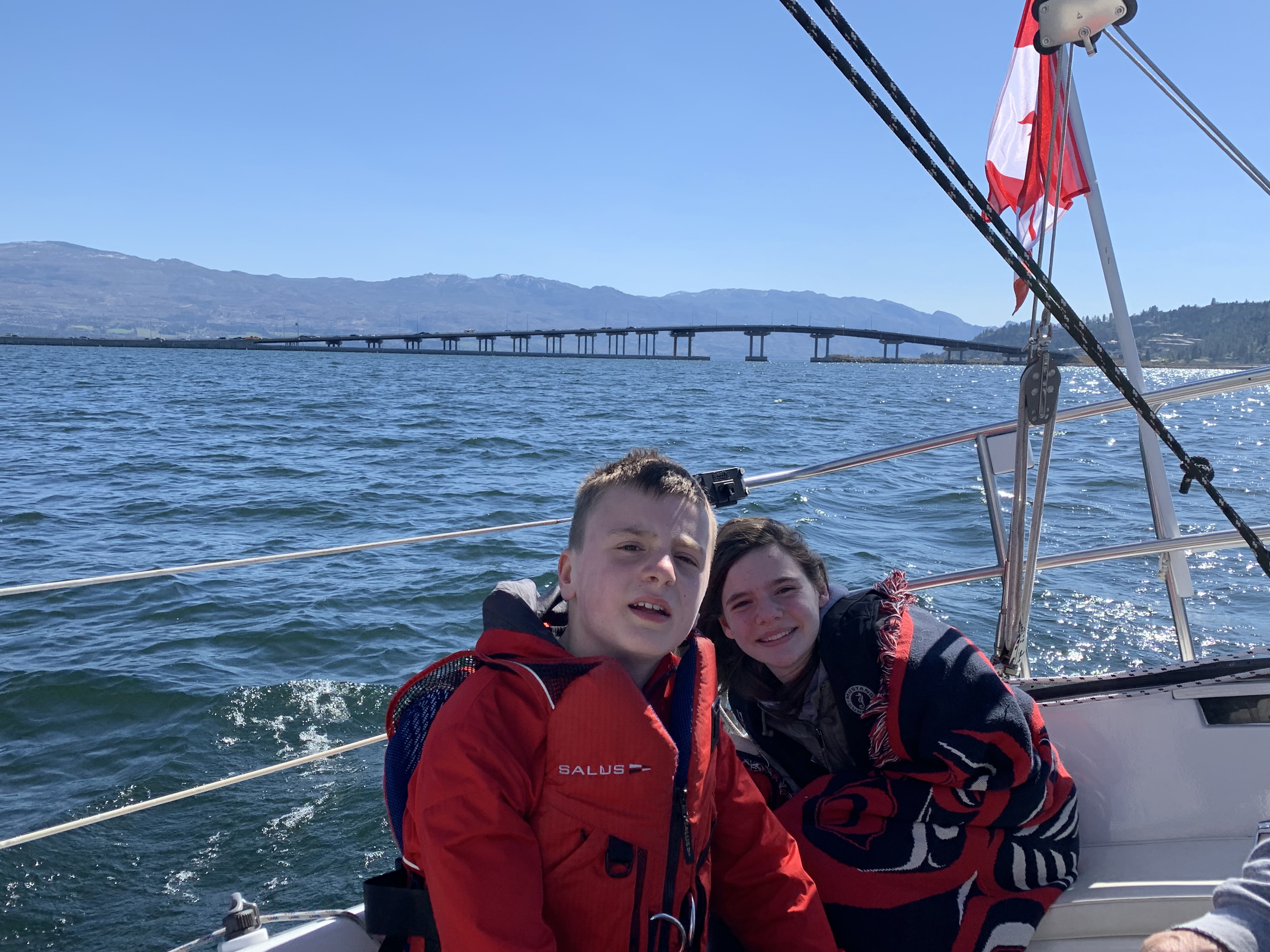 Lisa's Kids on Sailing Tour