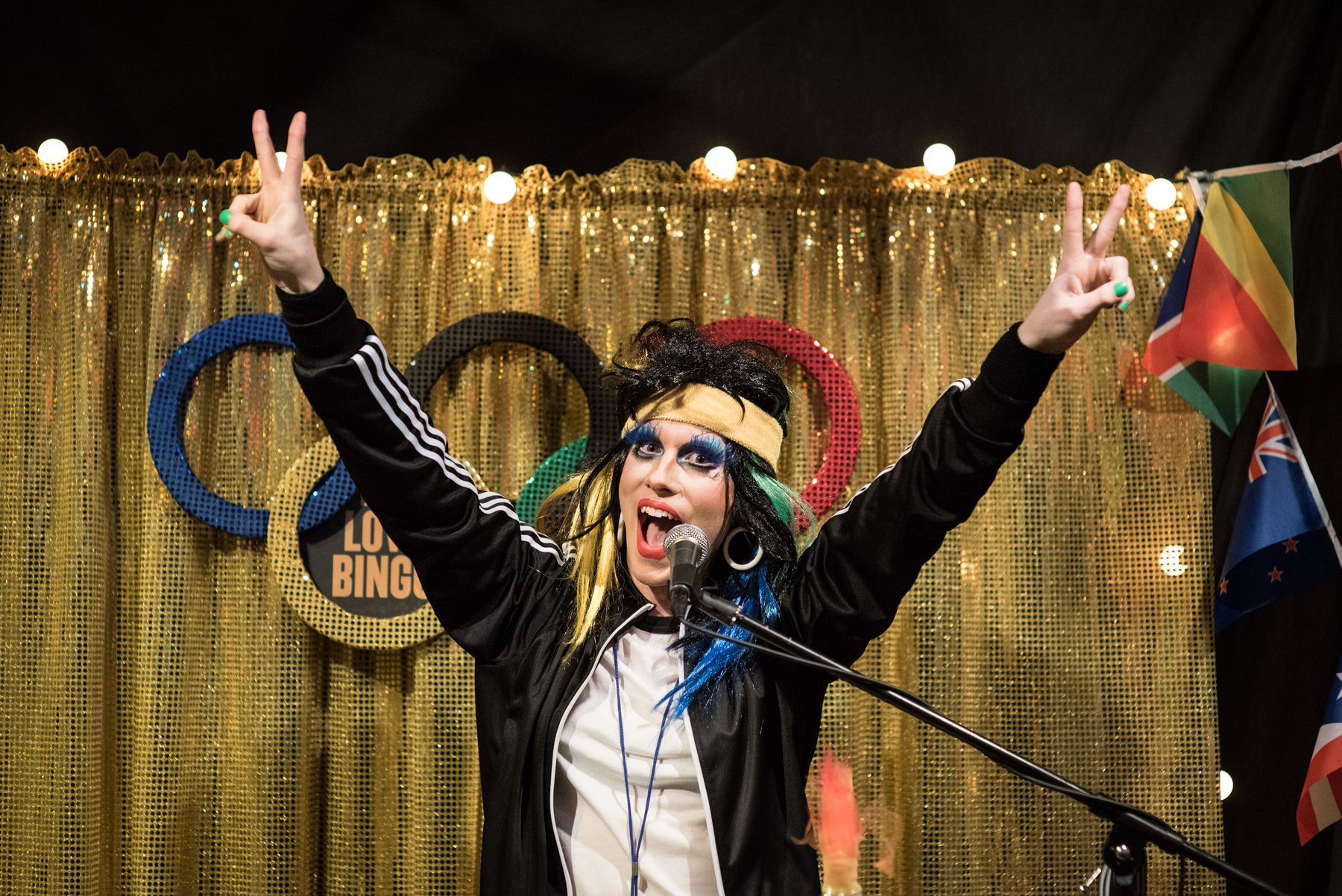 Drag Bingo at Living Things Festival