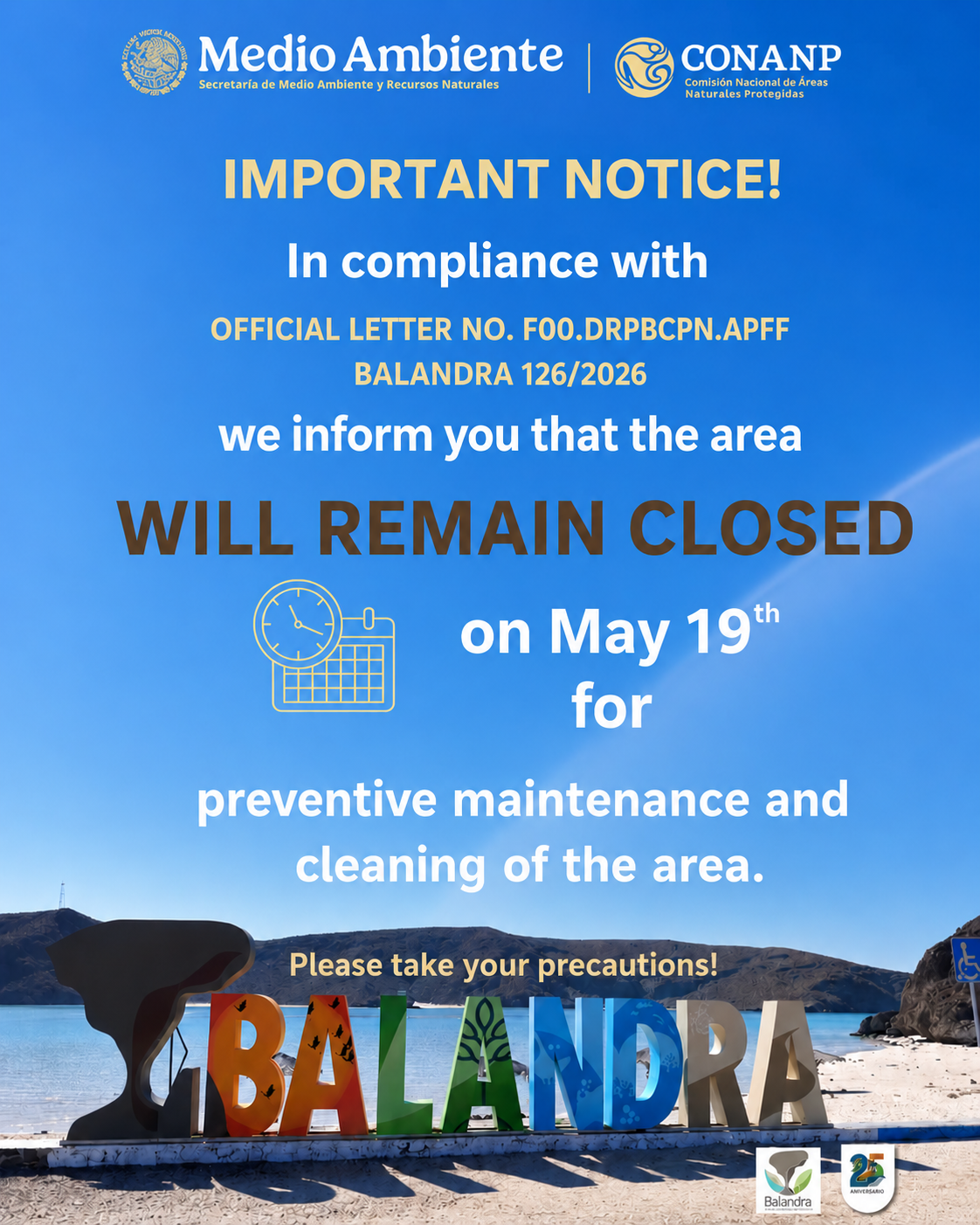 Balandra Announcement