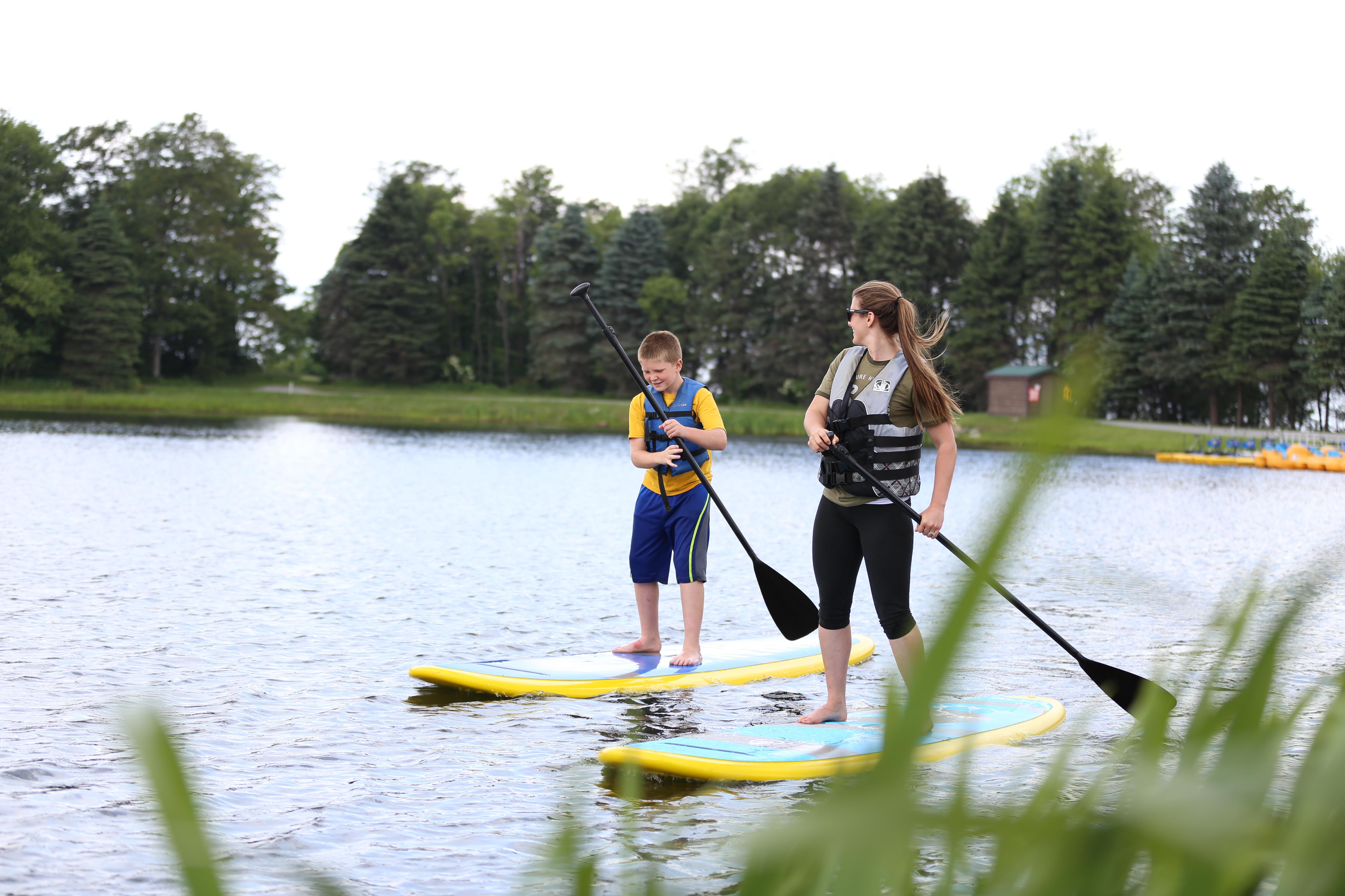 Stand Up Paddleboarding at Seven Springs