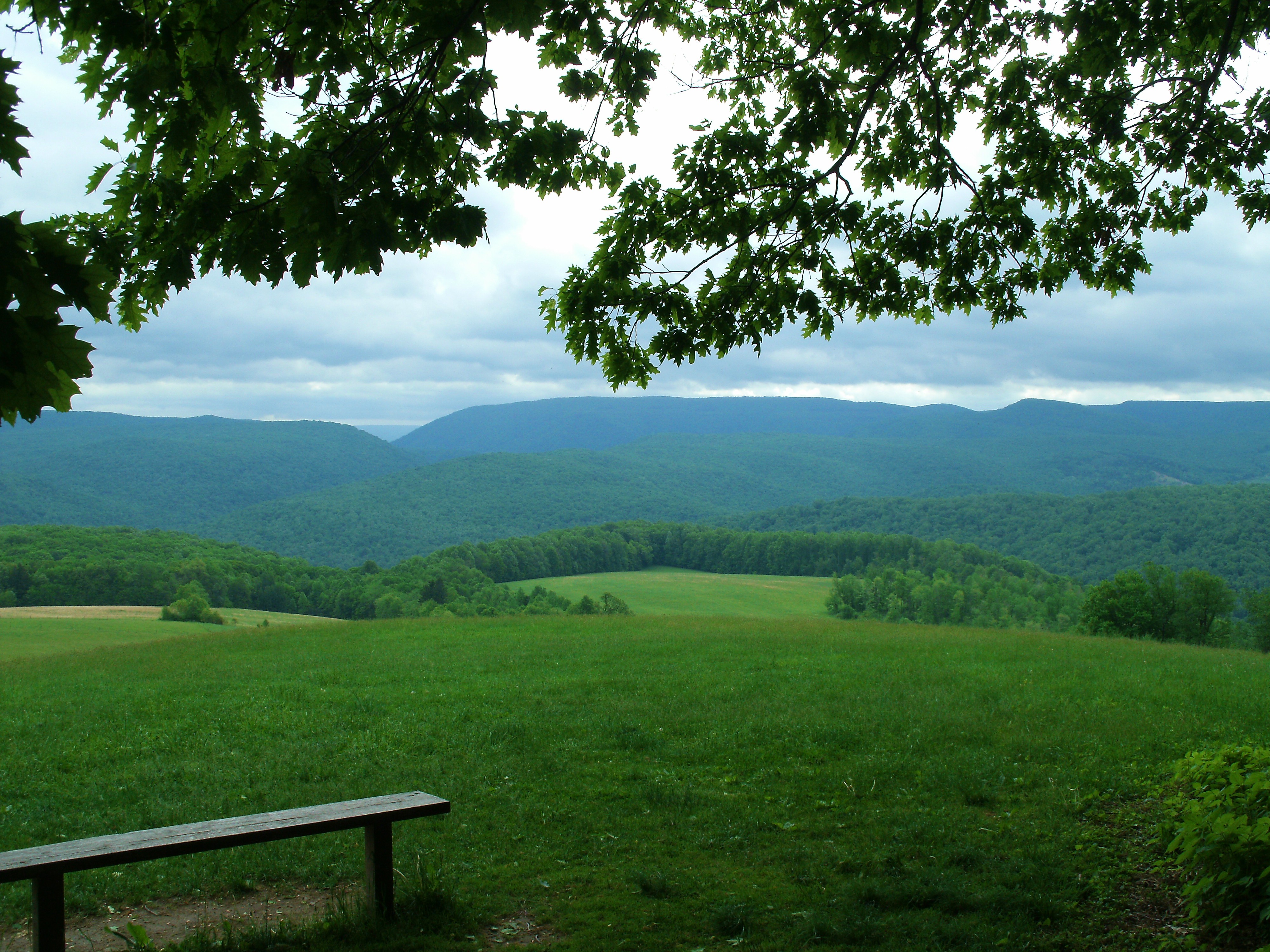 A View From the Overlook at Kentuck Knob