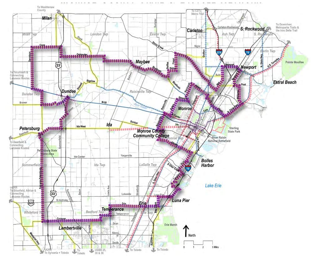 Cornerstone Bicycle Route | Explore Monroe County, Michigan
