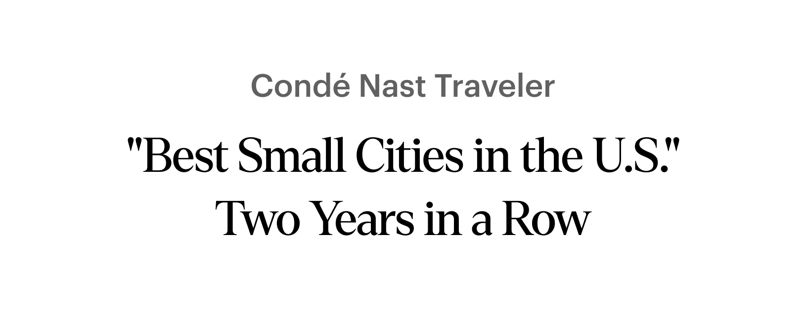 Condé Nast Traveler