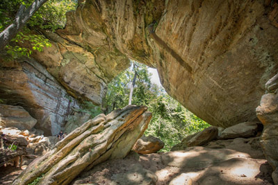 Grays Arch at the Red River Gorge.