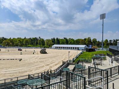 Outdoor arena of Kentucky Horse Park.
